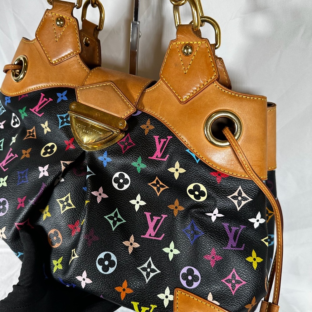 Louis Vuitton multi Ursula tote bag noir black - Picture 4 of 10